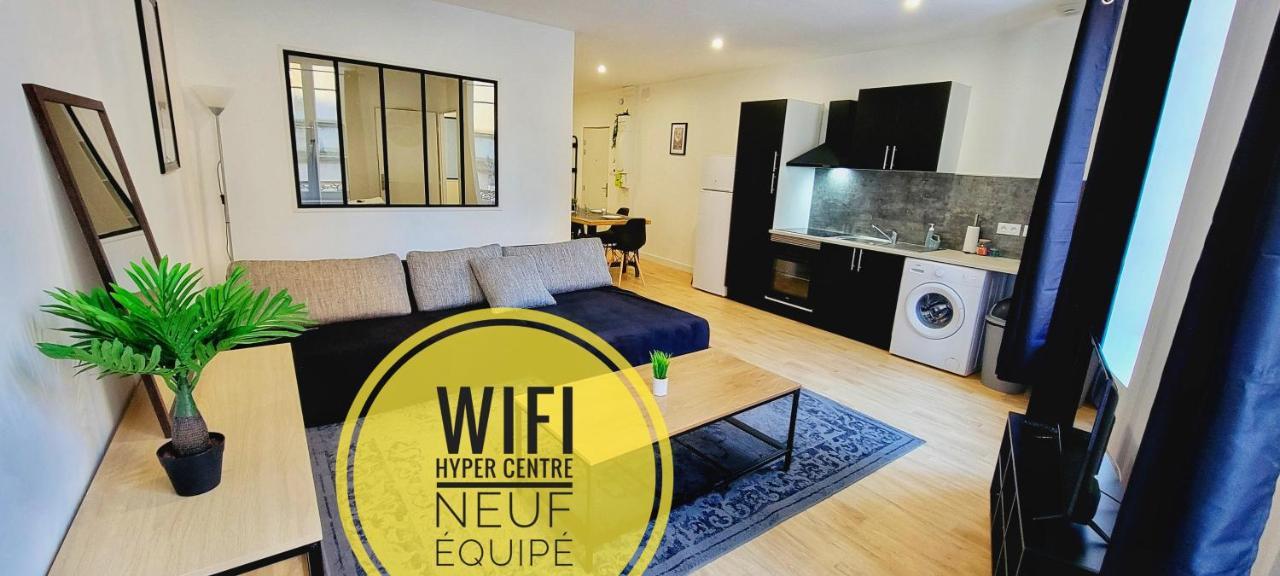 Ferienwohnung Le Wlerick 4 - Hyper Centre - Au Calme - Wifi Mont-de-Marsan Exterior foto